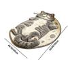 Non-Slip Home Decor Carpet Anti-fouling Cartoon Carpet Soft Cat-Shaped Area Rug  Living Rooms