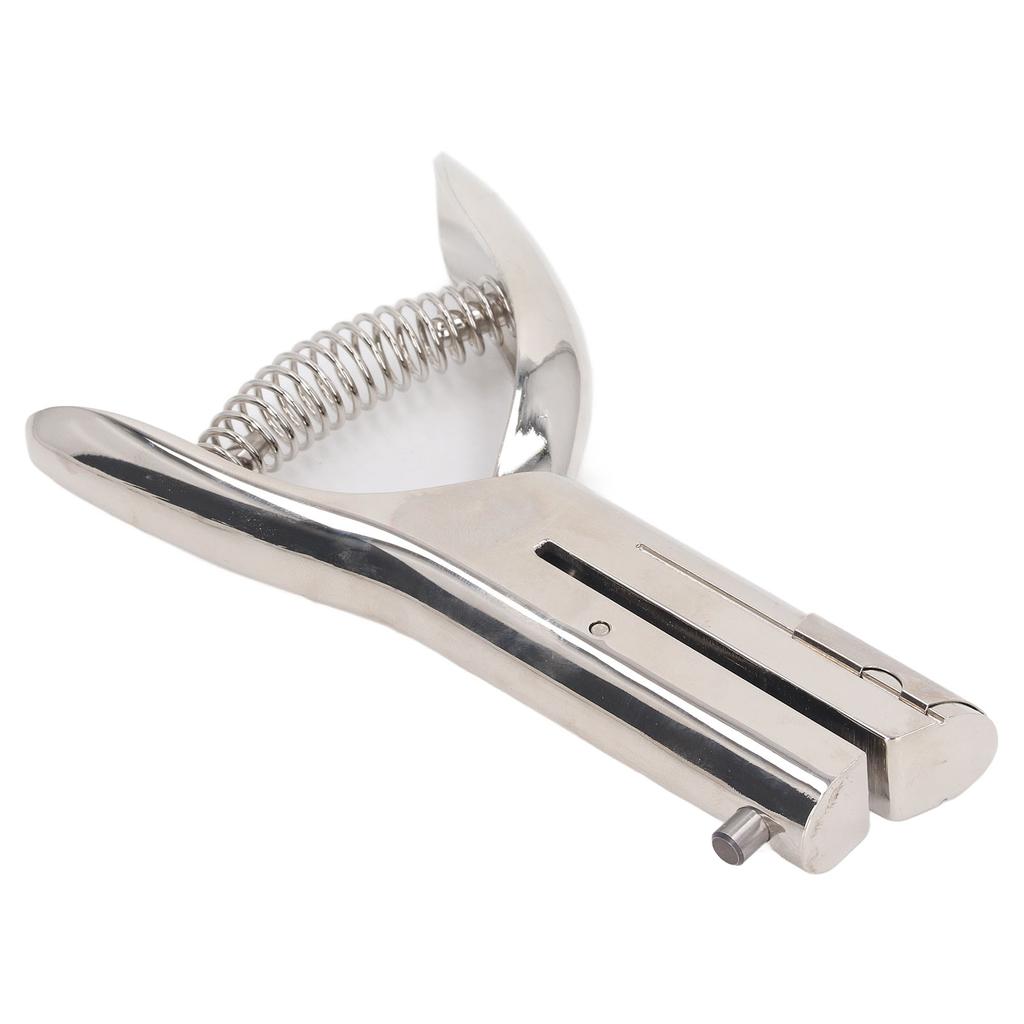 Heavy Duty Hand Held Hole Punch 6mm Dia Round Single Circle for Paper ID Cards PVC Cards Badge Photos