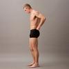 Calvin Klein Slip Boxer Leggeri Anti-Sfregamento con Vita Jacquard Colorata Intimo Uomo Space-Black NB4235