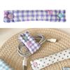 1PC Efficient Cloth Cable Straps Earphone Organizers For Chargers Headphones Data Wires Floral Cord Management System