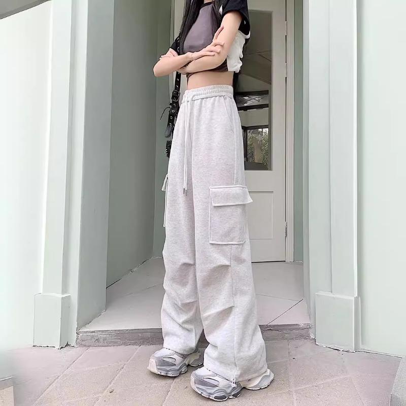 

Спецодежда, спортивные штаны, женские весенне-летние свободные повседневные брюки с широкими штанинами больших размеров, спортивные штаны 4XL