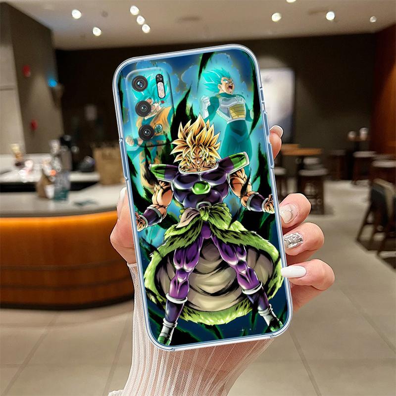 RE25 Dragon Ball Gohan Transparent Phone Case for Motorola Moto G7 G8 G9 G84 G85 G73 G24 G15 Z2 Play Power Plus
