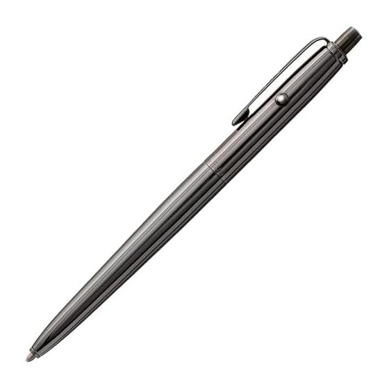 Fisher AG-7BTN Astronaut Ballpoint Pen, Black Titanium, 1010411