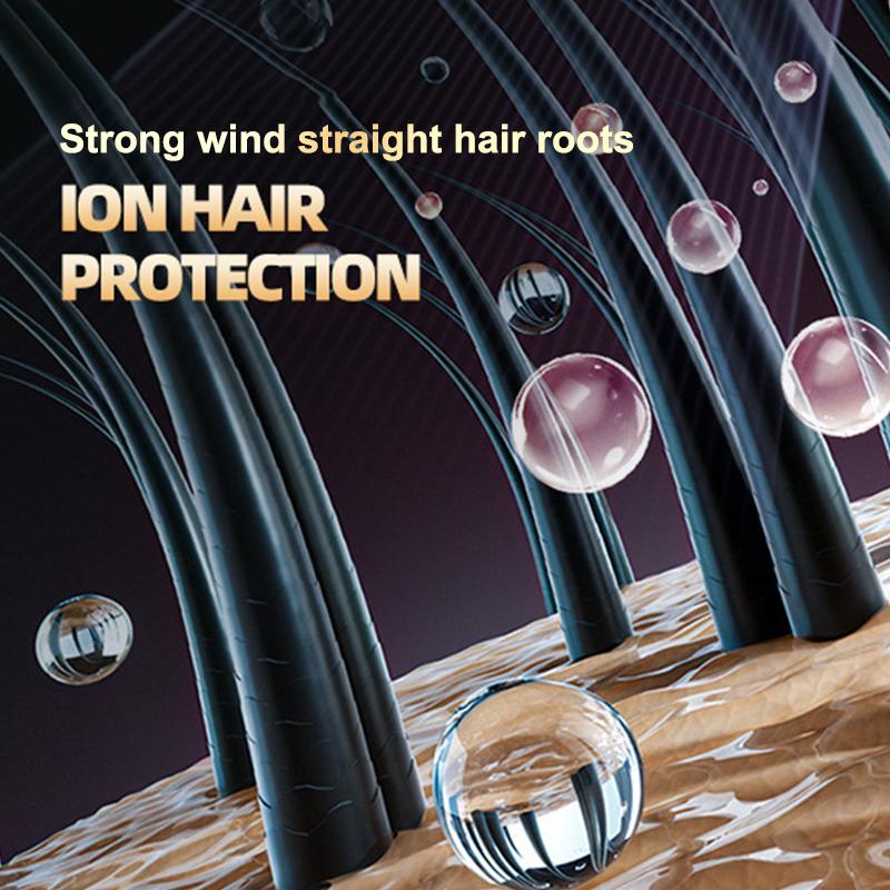 Hair Dryer Professional Negative Ion Blower Home Use Cold Blow Drying Salon Blower Diffuser Concentrator Nozzle