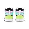 Zapatillas Air Jordan 1 Mid PS Pastel para Niños Blanco Negro Voltio 640734-175