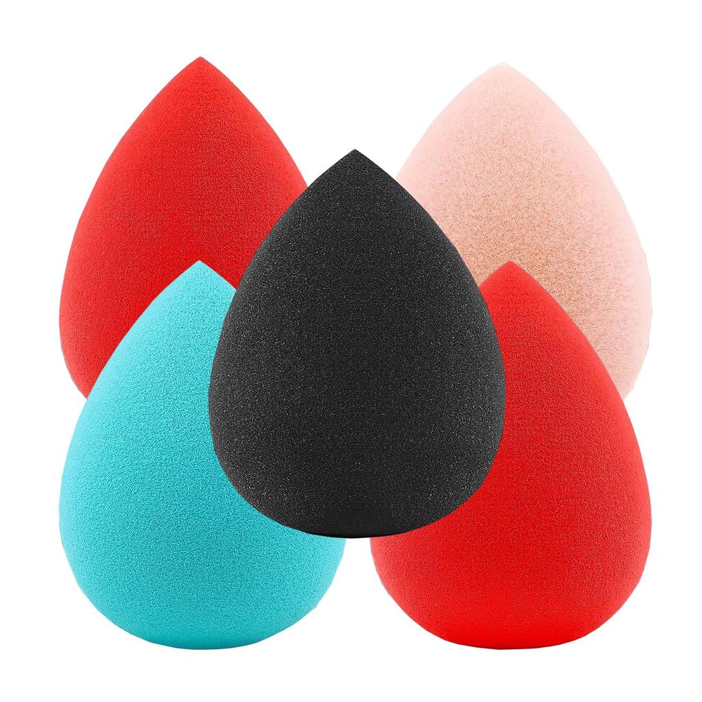 SUAKE Professional Beauty Blender Sponges for Face Makeup | Beauty Blender Face Sponge Puff for all Skin Types - Soft, Latex-Free, Reusable (Single