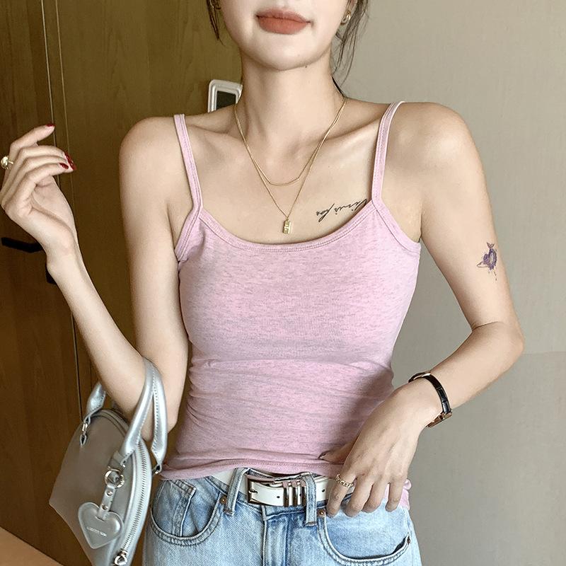 Stylish Vest H295 Snowflake Small Camisole Female Sexy Inside-out Summer Outside The Absolute Beauty of The Top Sleeveless Bottoming Shirt Anti-glare