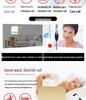 Senior Wireless Emergency Call Button for Long-Distance Assistance: One-Touch Bedside Alarm Bell