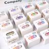 5Rolls Slim Basic Washi Tape Scrapbooking Supplies Washi Tape Set Rainbow Cinta Adhesiva Decorativa Journal Diary Washi Tapes