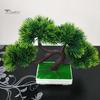 Artificial Home Desk Decoration Mini Pine Tree Faux Plant Bonsai Cafe Office