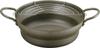 Tamahashi Kararitei Tempura Pan with IH and Gas Wide with Made In for Deep and with Drainer, 24cm, Compatible, Mouth, Lightweight, Strainer, Japan,