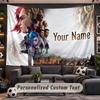 Arcane Personalized Tapestry Support Custom Name, Wall Art Home Decoration