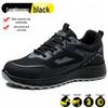 Men's Lightweight Breathable Steel Toe Safety Shoes