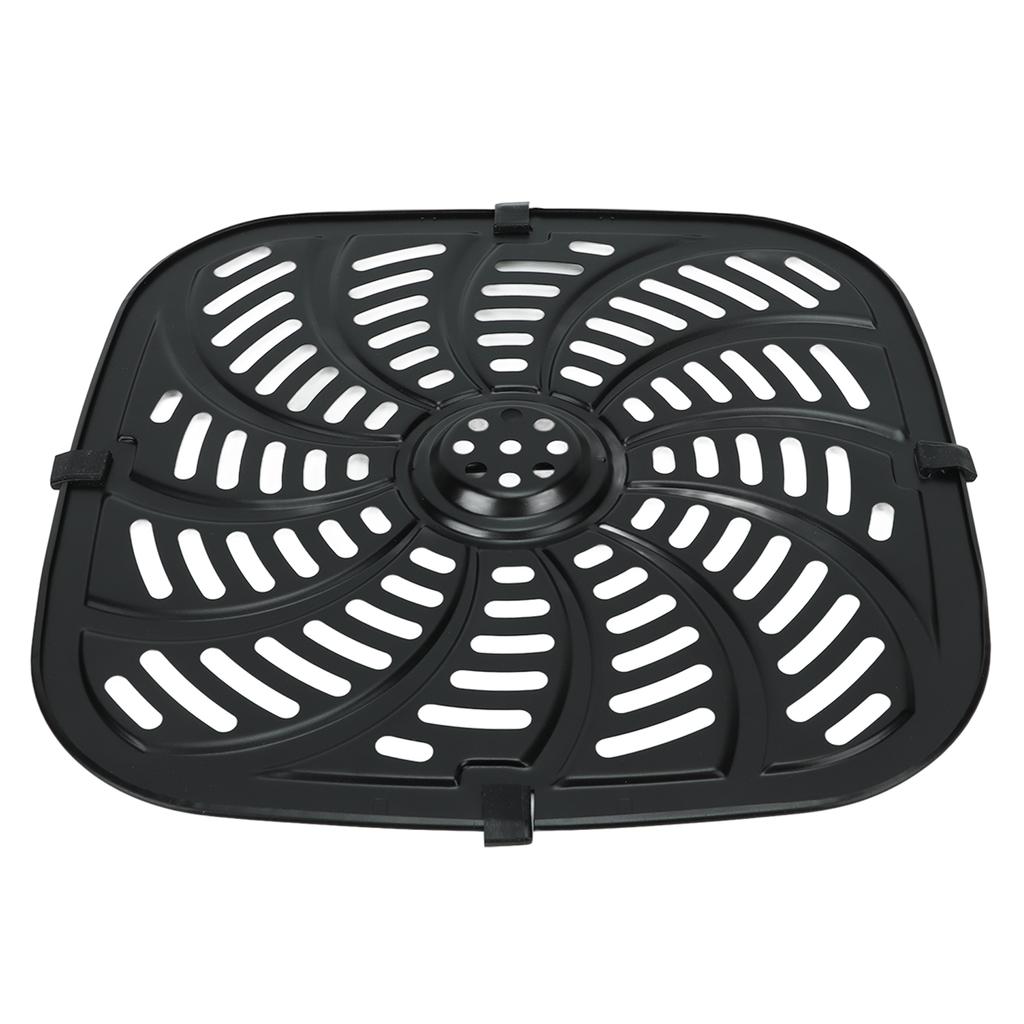 Fryer Replacement Tray Fryer Accessory Part Non Stick Grill Pan Crisper Plate with Rubber Bumper