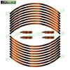 For Z400 Z 400 motorcycle accessories 17 inch front and rear wheel decals fairing hub reflective stripe stickers decoration