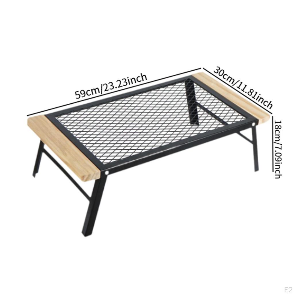 Klappbarer Campingtisch im Freien Mehrzweckmöbel Robuster Camp-Strandtisch für