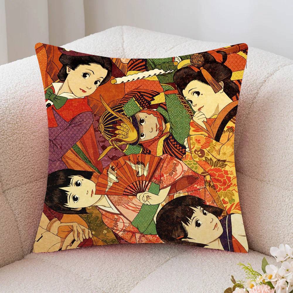 Anime M-Millennium Actress Pillow Case Fashion Square Pillowcase Bedroom Sofa Room Ins Decoration Leisure