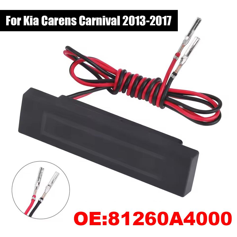 1pcs Rear Trunk Lock Boot Release Switch Opening Button ABS 81260A4000 Tailgate Switch for KIA Carens Carnival 2013-2017 Re Y1U1