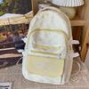 Children's Primary School Students Girls Color Blocking Backpack Middle School Students Junior High School Students Backpack