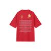 Jordan T Shirts Men's Red Crew Neck Moderate Straight Fit DR2951-657