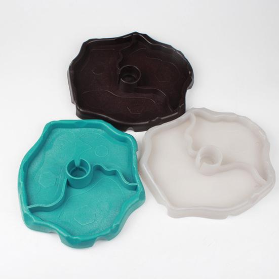 Reptilien-Wasserspender, abnehmbare Struktur, Mehrzweck-Futterspender aus Kunststoff, automatischer Wasserbrunnen für Schildkröten, Bartagamen