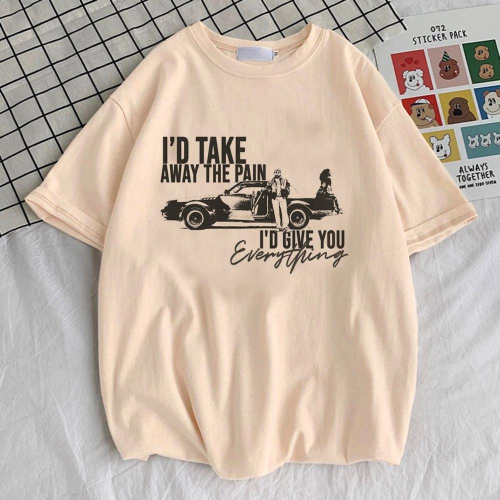 Kendrick Lamar Lammar Shirt Women 80s Streetwear Women Graphic Harajuku Digital Top Tees Grunge Vintage Hip Hop Streetwear