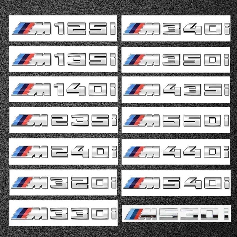 

-For BMW M power new emblems badge logo M125i M135i M140i M235i M240i M320i M330i M340i M350i M440i M435i M530i M540i M550i ABS M550i