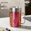 TAFUCO T6080 Pure Titanium Insulated Mug with Handle