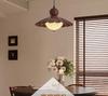 Vintage French Solid Wood Chandelier: Retro Island Counter & Dining Table Lighting Fixture