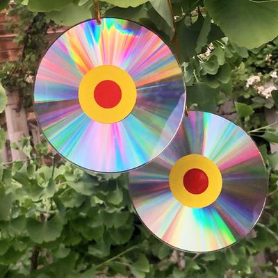 Disco de susto de pássaros profissional anti pássaros eficaz forte reflexivo olhos vermelhos disco repelente de pássaros para pátio