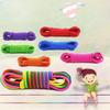 Retro Elastic Rubber Band Set for Skipping Rope and Children's Jump Rope Game, Durable High Elasticity Colorful Toy