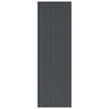 Grey Carpet Runner 80 x 300 cm Fabric