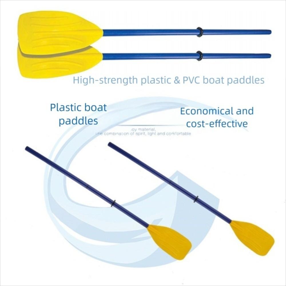 2 Pieces 120cm Kayak Paddle Plastic Blades Padded Telescopic Paddle Aluminum Alloy Shaft Portable Boating Oar Canoeing