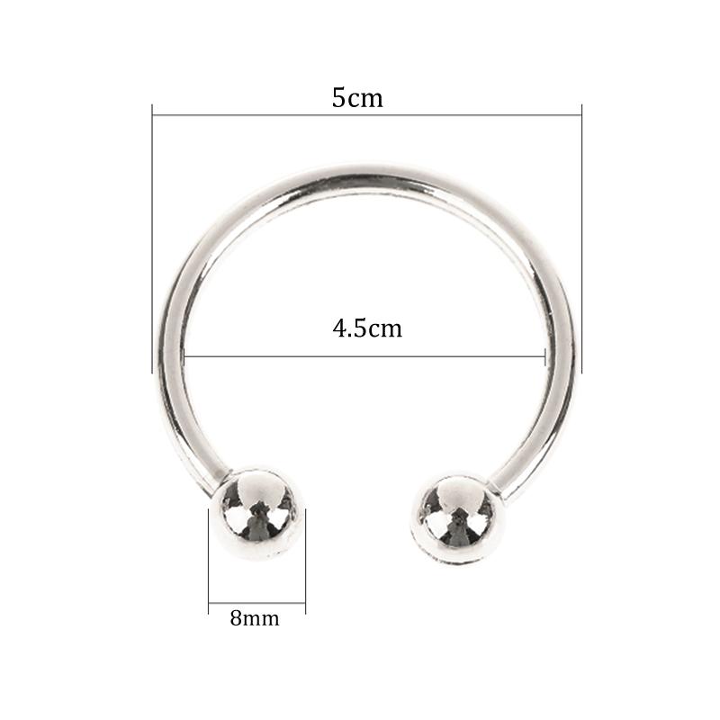 15-60Mm Metallringspenner Hette Bikini Dekorativ Lås Kobling Skruekrok DIY Klær Sytilbehør