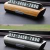 Temporary Parking Signs For Cars, Moving Car Numbers, Car Phones, Moving Car Plates, Personalized And Creative Interior Decorati