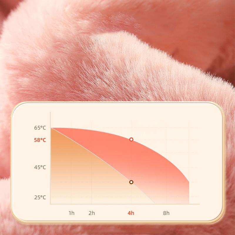 1000Ml Hand Warmerhot Water Bag Removable Hot Water Bottles Reusable Hand Warmer With Cloth Cover Explosion-Proof Girl Winter
