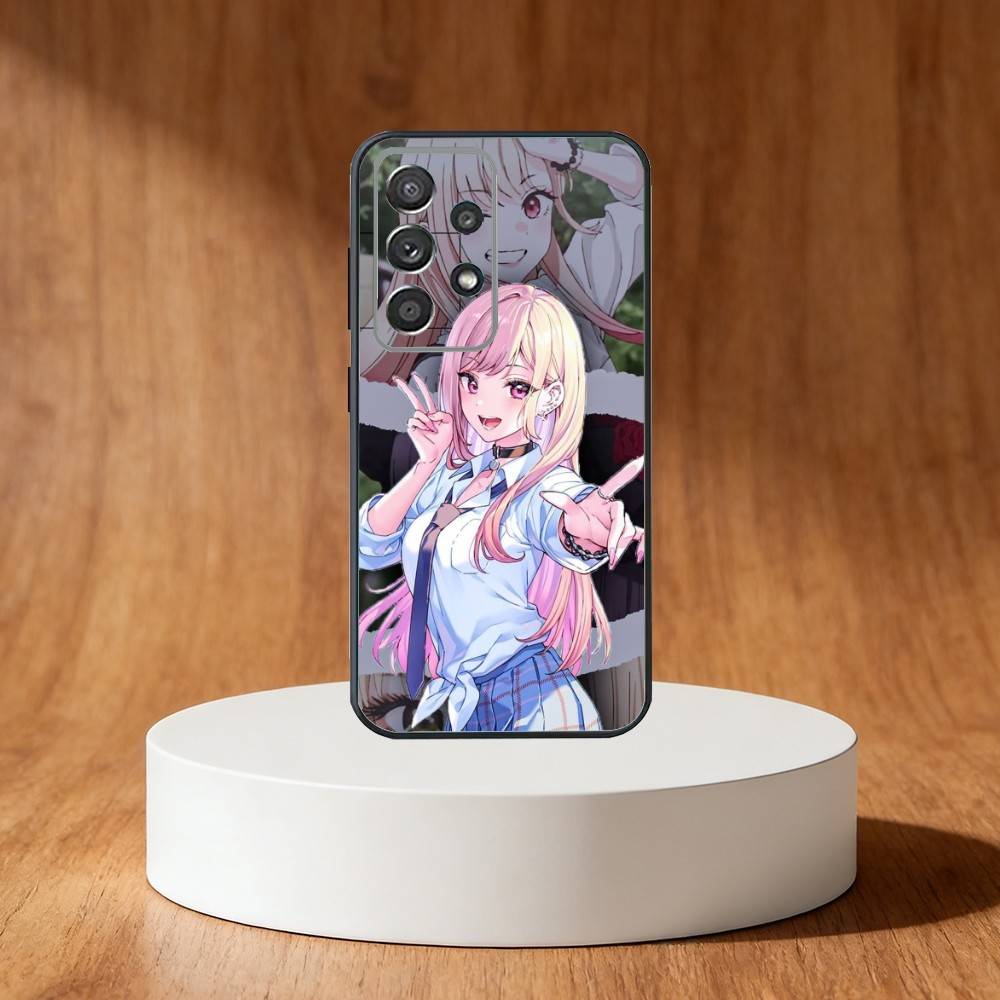 M-Marin Kitagawa Phone Case For Samsung S25,S24,S21,S22,S23,S30,Ultra,S20,Plus,Fe,Note,10,9,5G Black Cover