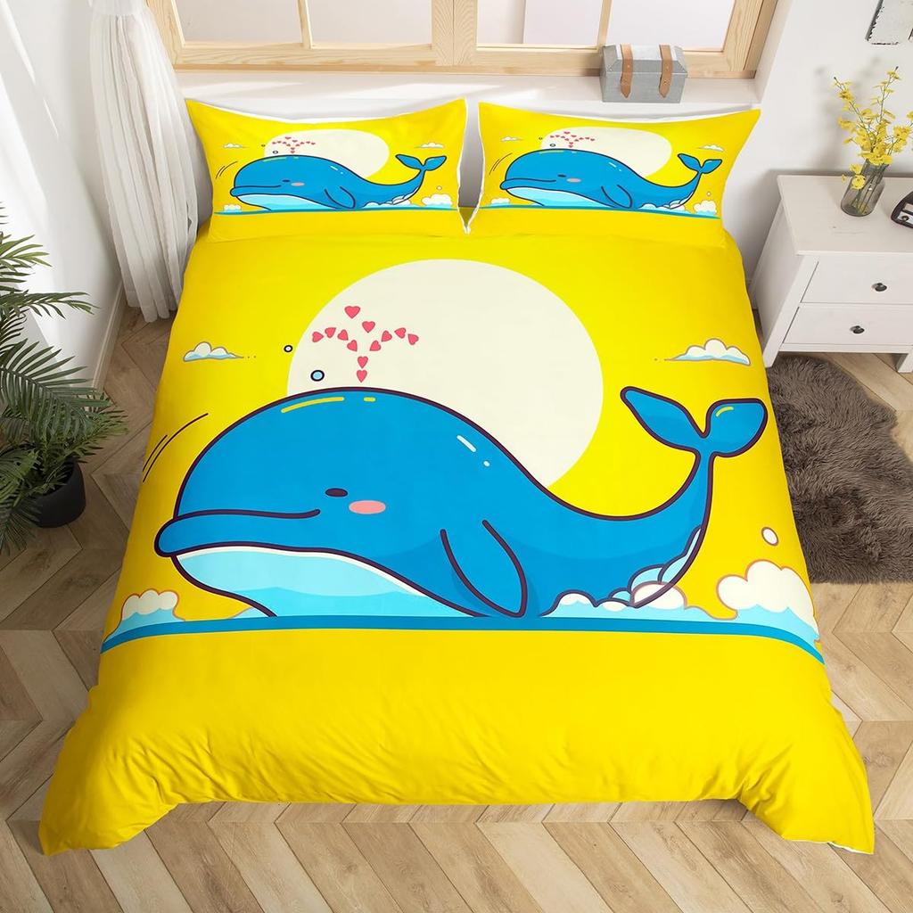 Comforter Whale S For Kids Teens S Queen Twin Size Lightweight Down Room Decor 2 S 1 No Quilt