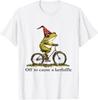 Off To Cause A Kerfuffle Frog Funny Weirdcore Sayings Unique T-Shirt