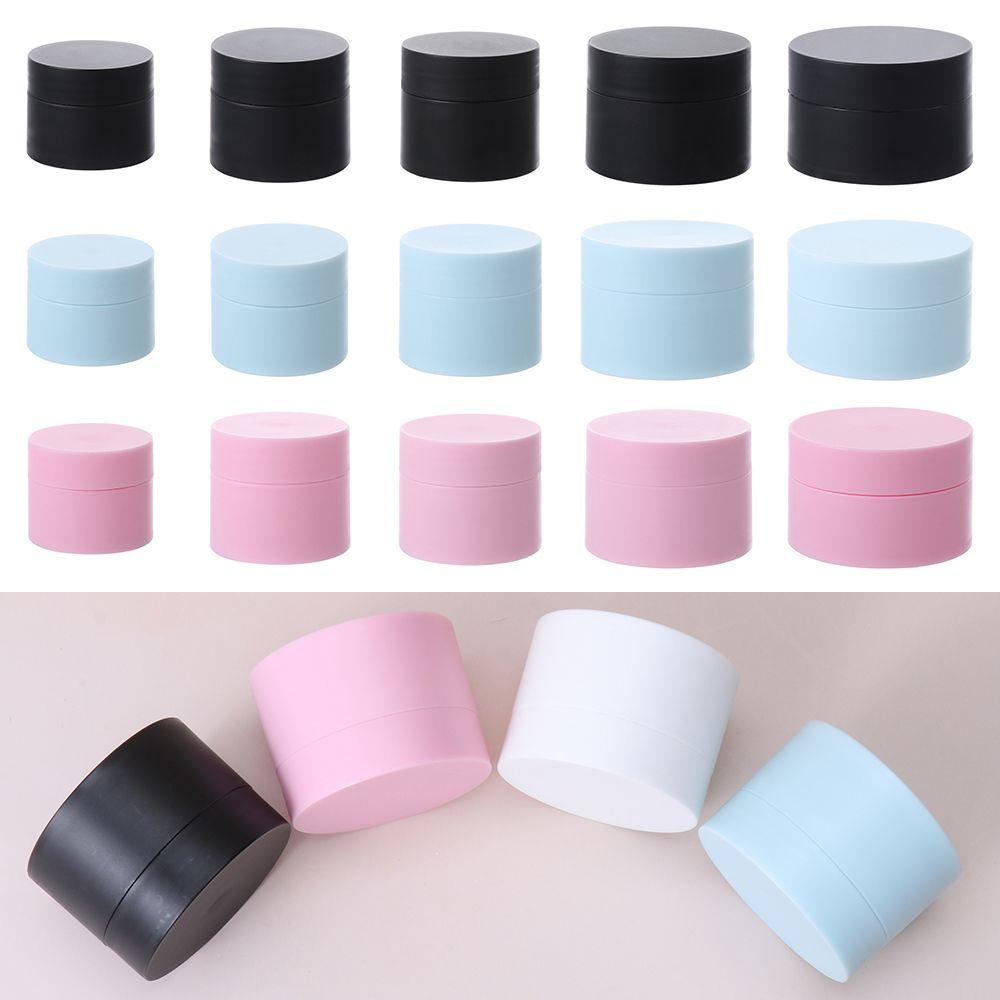 1Pcs Plastic Cosmetic Plastic Box Travel Bottle Empty Box Empty Container Makeup Jar Cream Jar