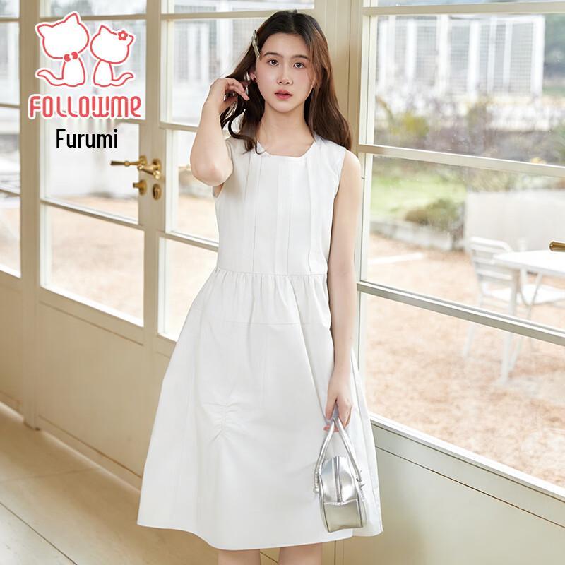 Fuluomi Girls  Summer Sleeveless Vest Dress 165