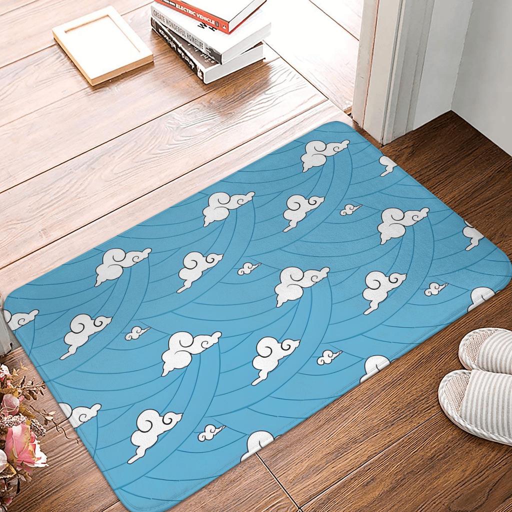 Demon Slayer Anime Doormat Anti-Slip Bath Kitchen Mat Garden Garage Door Floor Entrance Carpet Rug