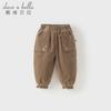 DAVE & BELLA Girls' Corduroy Winter Jogger Pants