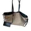 Casual Retro Large-capacity Canvas Bag Women's 2025 New Simple Tote Bag Shoulder Portable Commuter Bag
