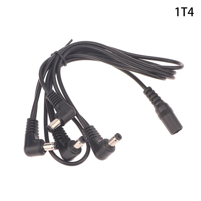Guitar Effects Pedal Daisy Chain 1 To 2/3/5/6 Ways Guitar Accessories Power Supply Splitter Cable For 9V Dc Adapter Plug