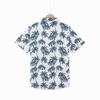 Men's Hawaiian Print Short Sleeve Casual Shirt.