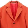 Y's Border Pattern tailored jacket M Orange Men's Used