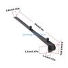 Y5GD 20Pcs Gutter Brush Clamps Gutter Mesh Clips Anchors Plastic Outdoor Gutter Filter Clips for Yard Garden Garden