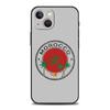 Morocco Flag Passport Luxury Phone Case For iPhone 11 12 13 14 15 Pro Max Mini X XR XS 7 8 Plus SE Silicone Cover Black Funda