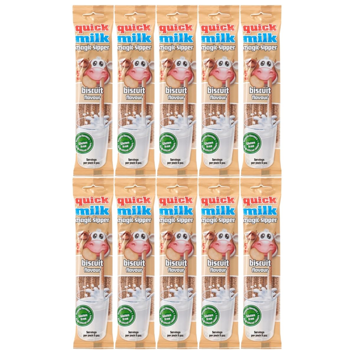 Ferfordi Quick Milk Biscuits 5P x 10 (30g bags)
